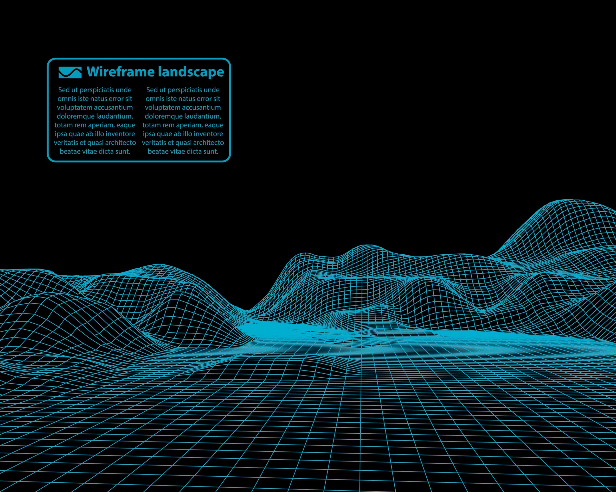 Topographic grid illustration used as a trimsheet preview tile