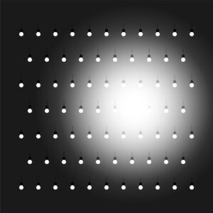 Artchemzy PBR Texture Pack cover — dark cinematic material spheres and grid lighting